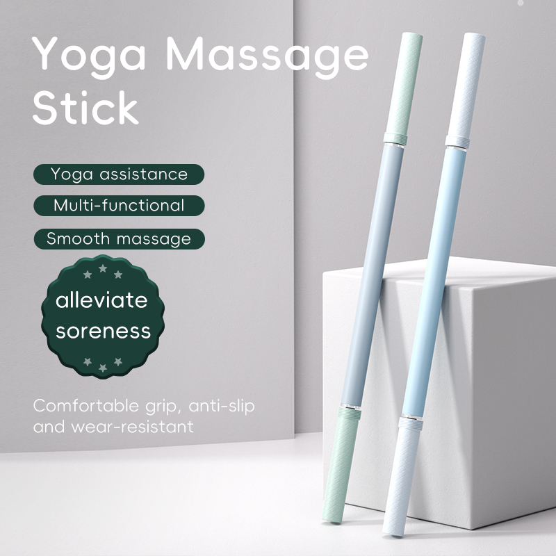 Muscle Roller Stick - マッサージロッド – コンパクトな深部組織マッサージローラースティック – 脚、背中、首、腕、肩用の筋膜リリースツール –