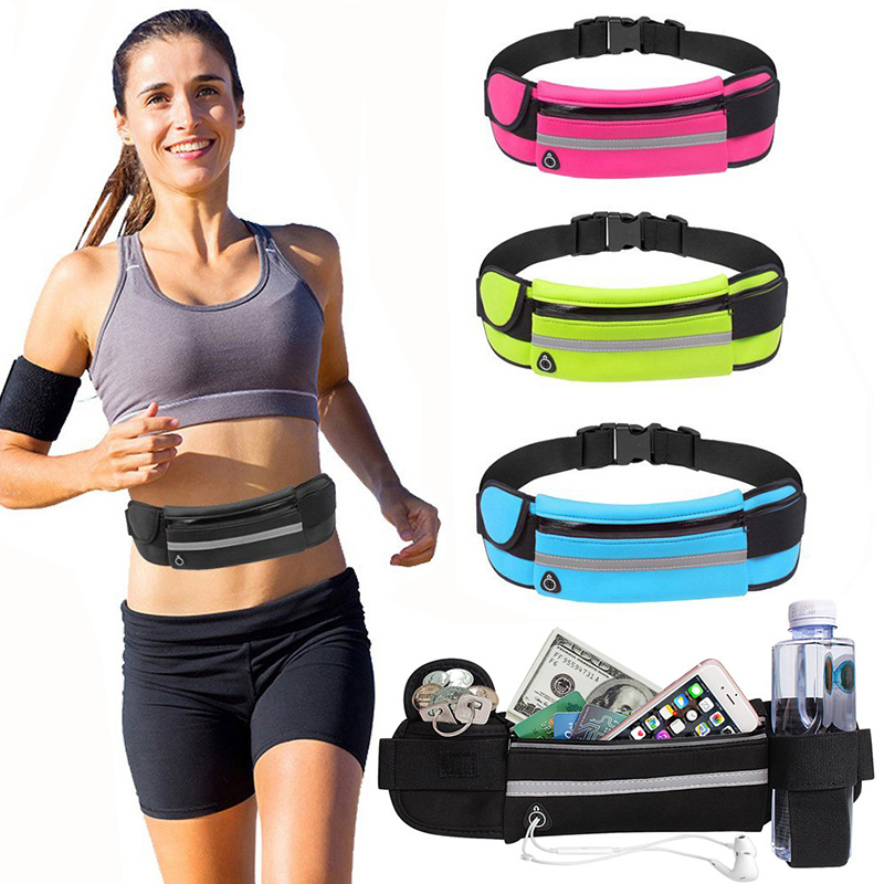 Running Gear For Beginners - スポーツファニーパック女性ランニングウエストバッグ男性ベルトバッグ電話ジムバッグ水水分補給バックパックランニングサイクリングアクセサリー