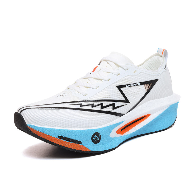 Running Shoe Carbon - マラソン男性用ランニングシューズ カーボンボード特殊スポーツ通気性軽量女性用快適アスレチックスニーカー 2026年新作