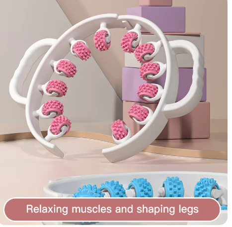 レッグマッサージリング整形筋肉リラクゼーションハンドヘルド家 - Muscle Roller Stick のレビューと価格