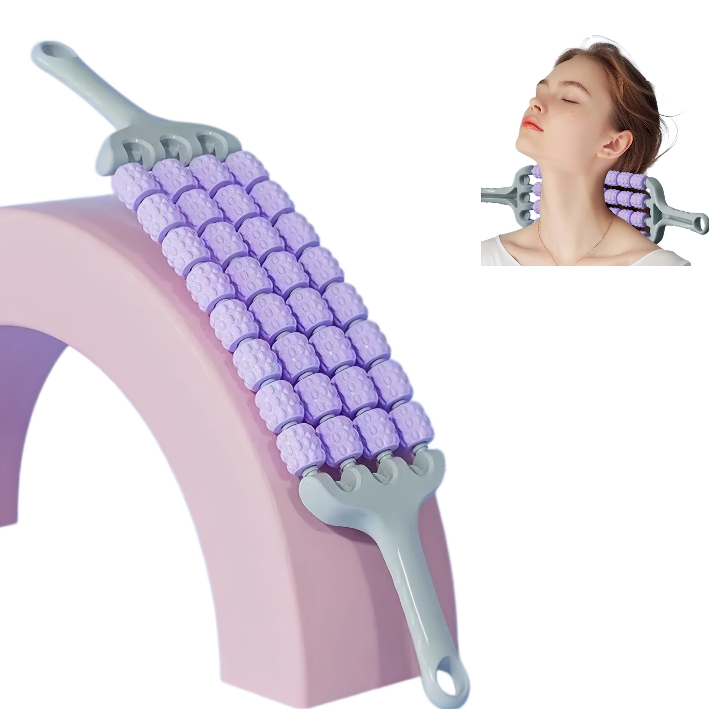 ヨガマッサージャー ボディバックローラー、レッグマッサージャ - Muscle Roller Stick のレビューと価格