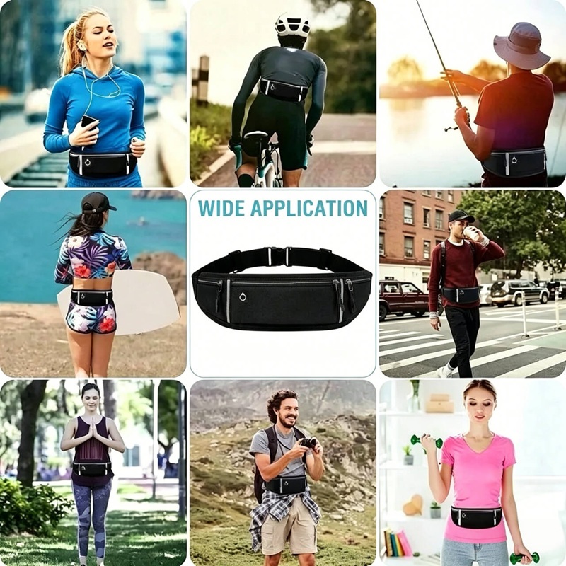 プロのランニングウエストバッグスポーツベルトポーチ携帯電話ケ - Running Gear For Beginners のレビューと価格